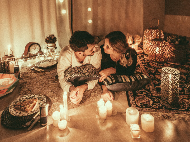 At Home Date Night Ideas for Valentine's Day